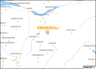 map of Kashmir Kili