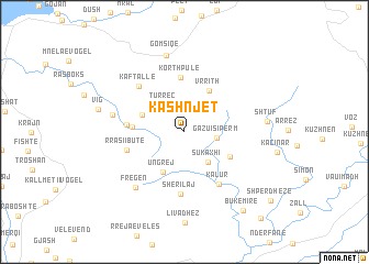 map of Kashnjet