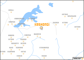 map of Kashongi