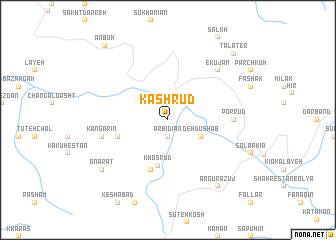 map of Kashrūd