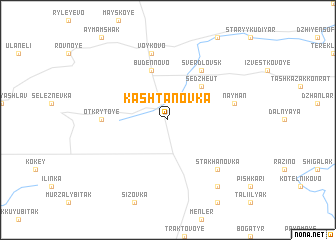 map of Kashtanovka