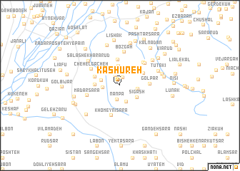 map of Kashūreh