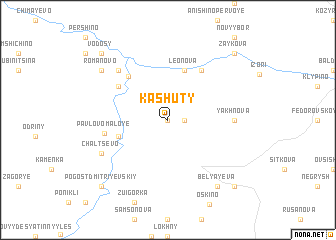 map of Kashuty