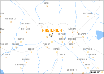 map of Kasichila