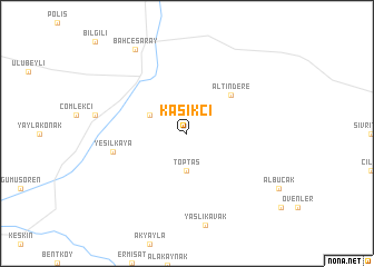 map of Kaşıkçı