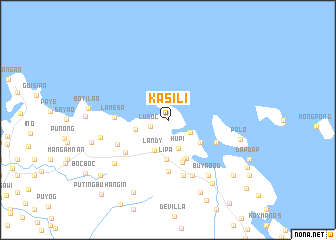 map of Kasili