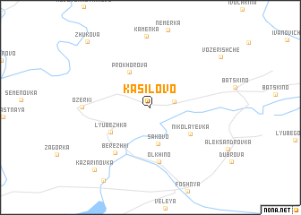 map of Kasilovo