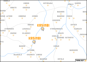 map of Kasimbi
