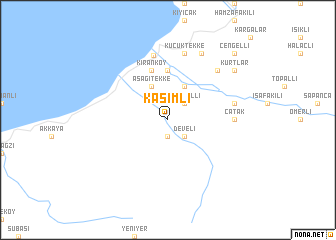 map of Kasımlı