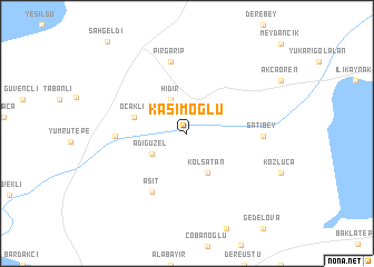 map of Kasımoğlu