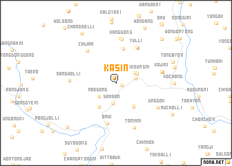 map of Kasin