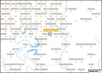 map of Kāsipur