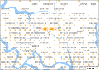 map of Kāsipur