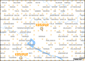 map of Kasipur