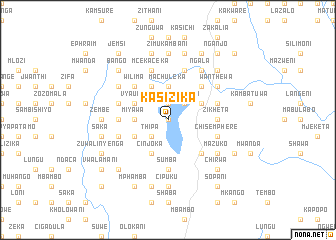 map of Kasizika