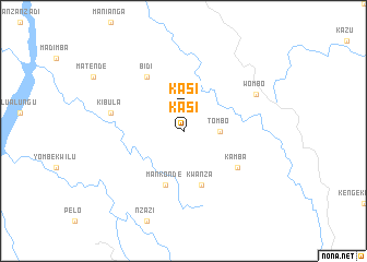 map of Kasi