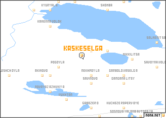 map of Kaskesel\