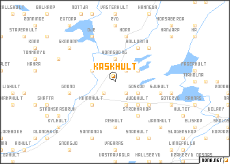 map of Käskhult