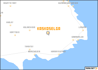 map of Kaskosel\