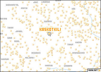 map of Kaskot Kili