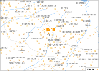 map of Kasmā\
