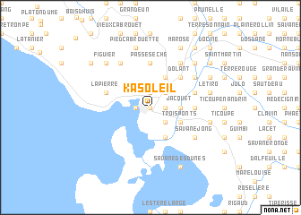 map of Ka Soleil