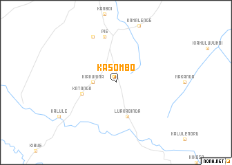 map of Kasombo