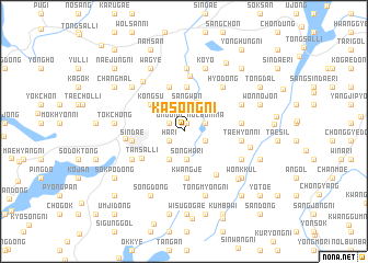 map of Kasong-ni