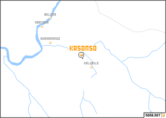 map of Kasonso