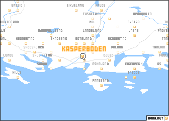 map of Kasperboden