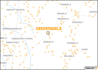 map of Kasrānawāla