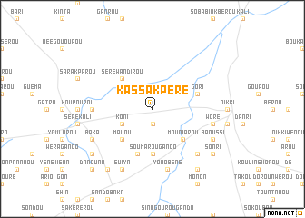 map of Kassakpéré