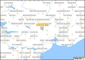map of Kassau