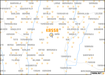 map of Kassa