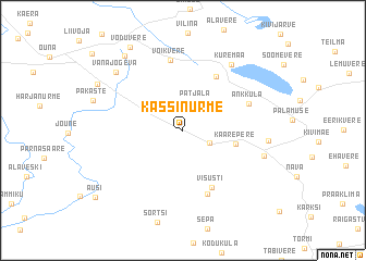 map of Kassinurme