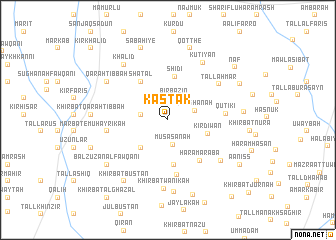 map of Kastak