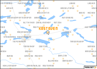 map of Kastaven