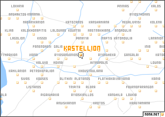 map of Kastéllion