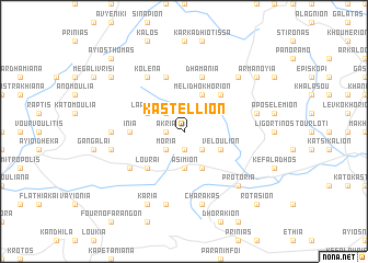 map of Kastéllion