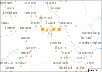 map of Kastórion