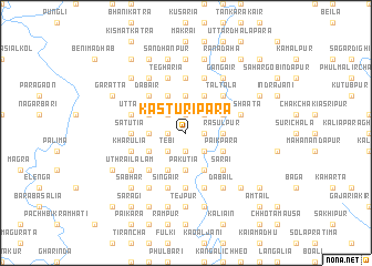 map of Kasturipāra