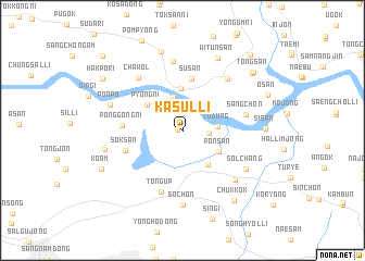 map of Kasul-li