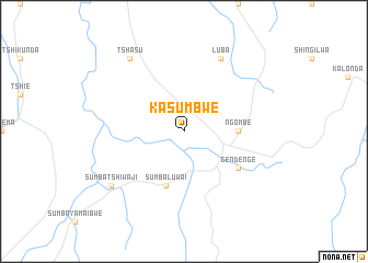 map of Kasumbwe