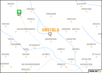 map of Kaşyolu