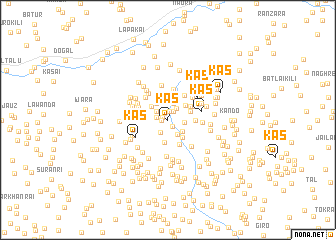 map of Kas