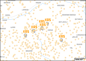 map of Kas