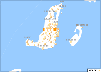 map of Kataan