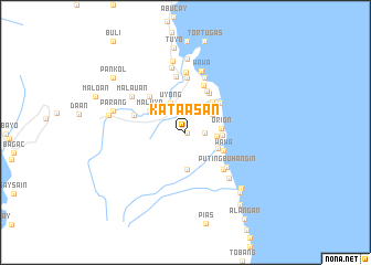 map of Kataasan