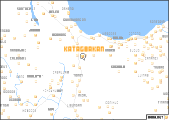 map of Katagbakan