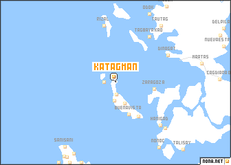 map of Katagman